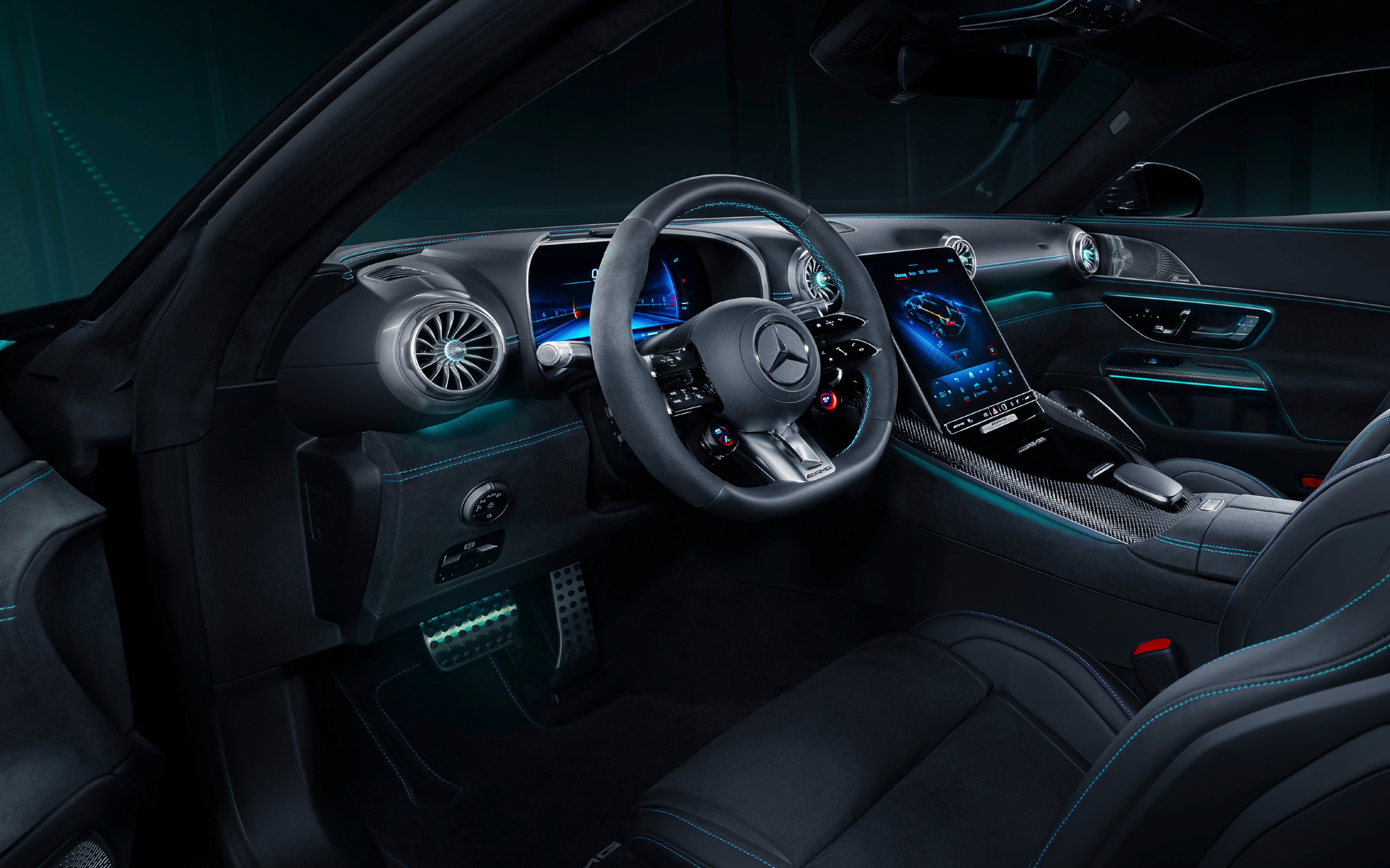 Mercedes-AMG GT Pro Motorsport Collectors Edition interior