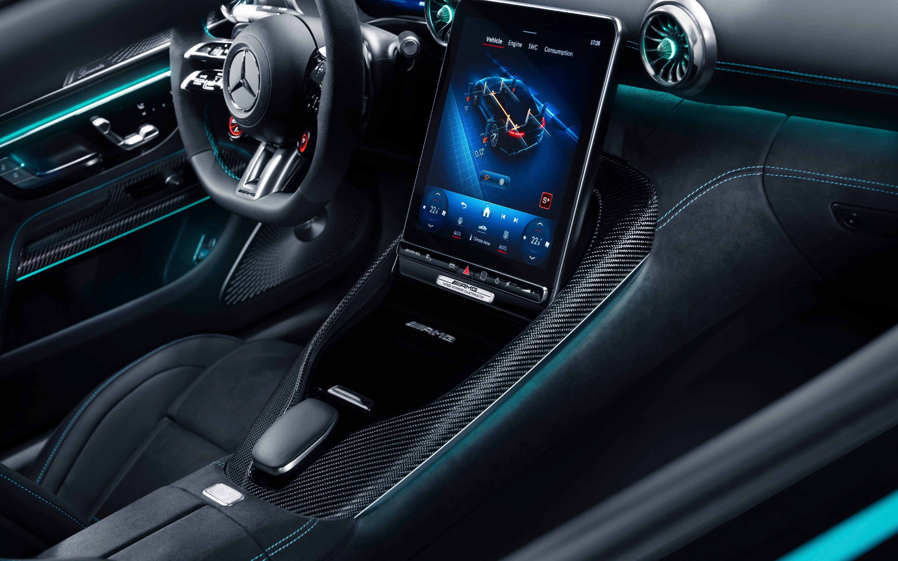 Mercedes-AMG GT Pro Motorsport Collectors Edition inside