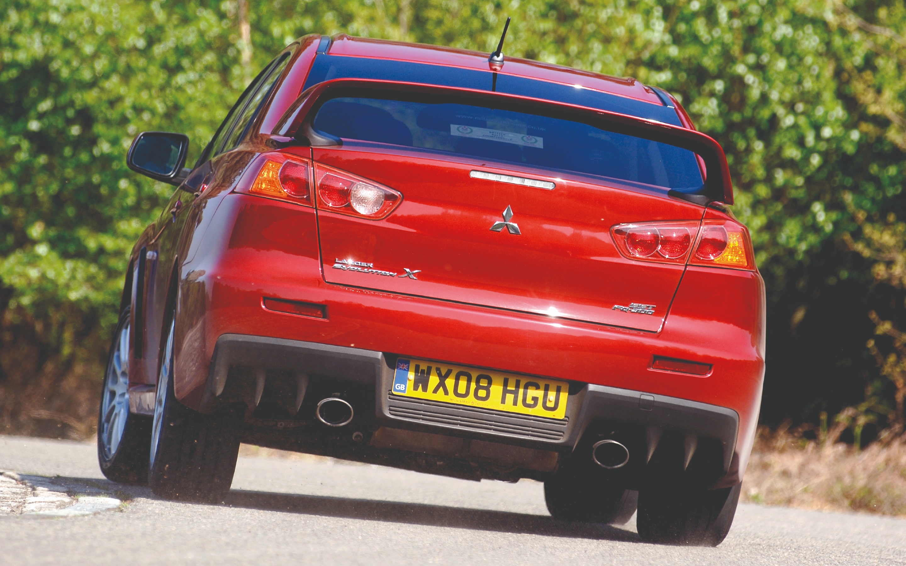 Mitsubishi Evo 10 rear