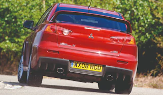 Mitsubishi Evo 10 rear