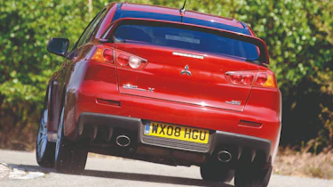 Mitsubishi Evo 10 rear