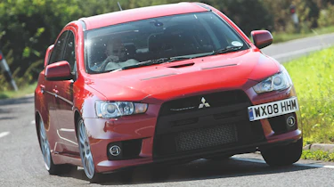 Mitsubishi Evo 10 front