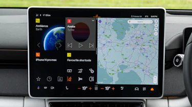 Polestar 4 infotainment