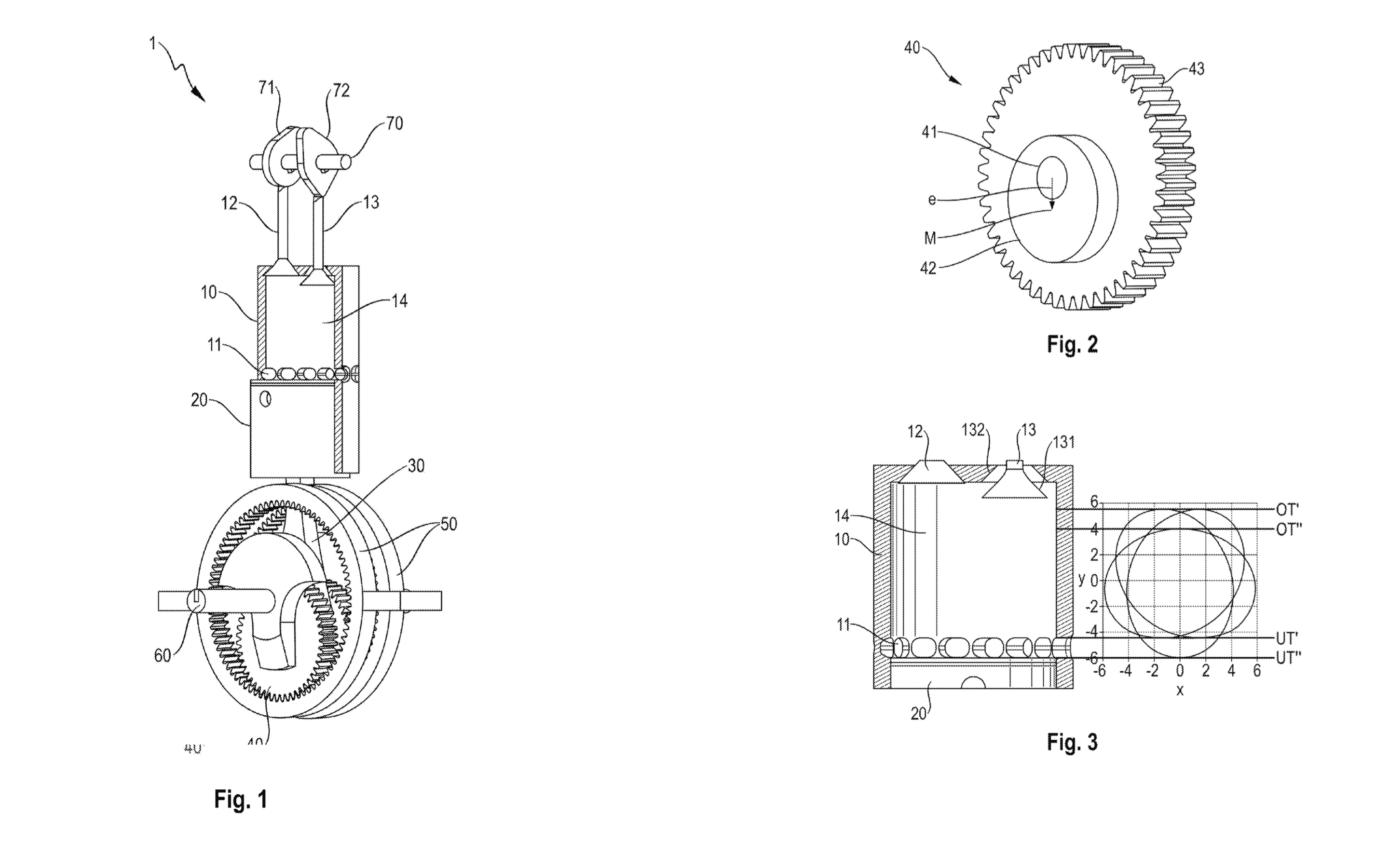 Porsche six-stroke patent drawings
