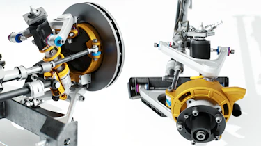 Ferrari F40 suspension and brakes