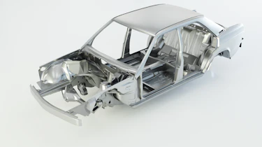 HWA Evo Mercedes 190E restomod chassis