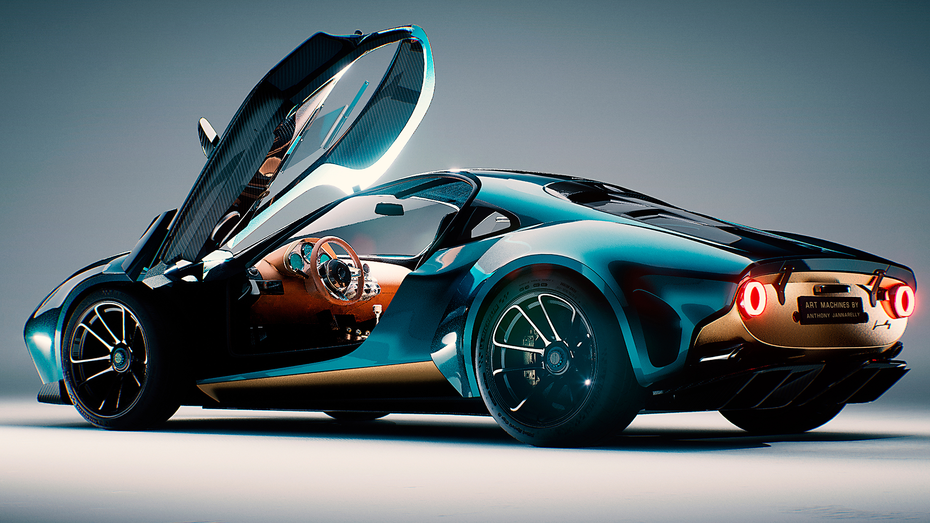 Art Machines by Anthony Jannarelly Ælla-60 – side