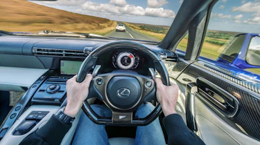 Lexus LFA interior