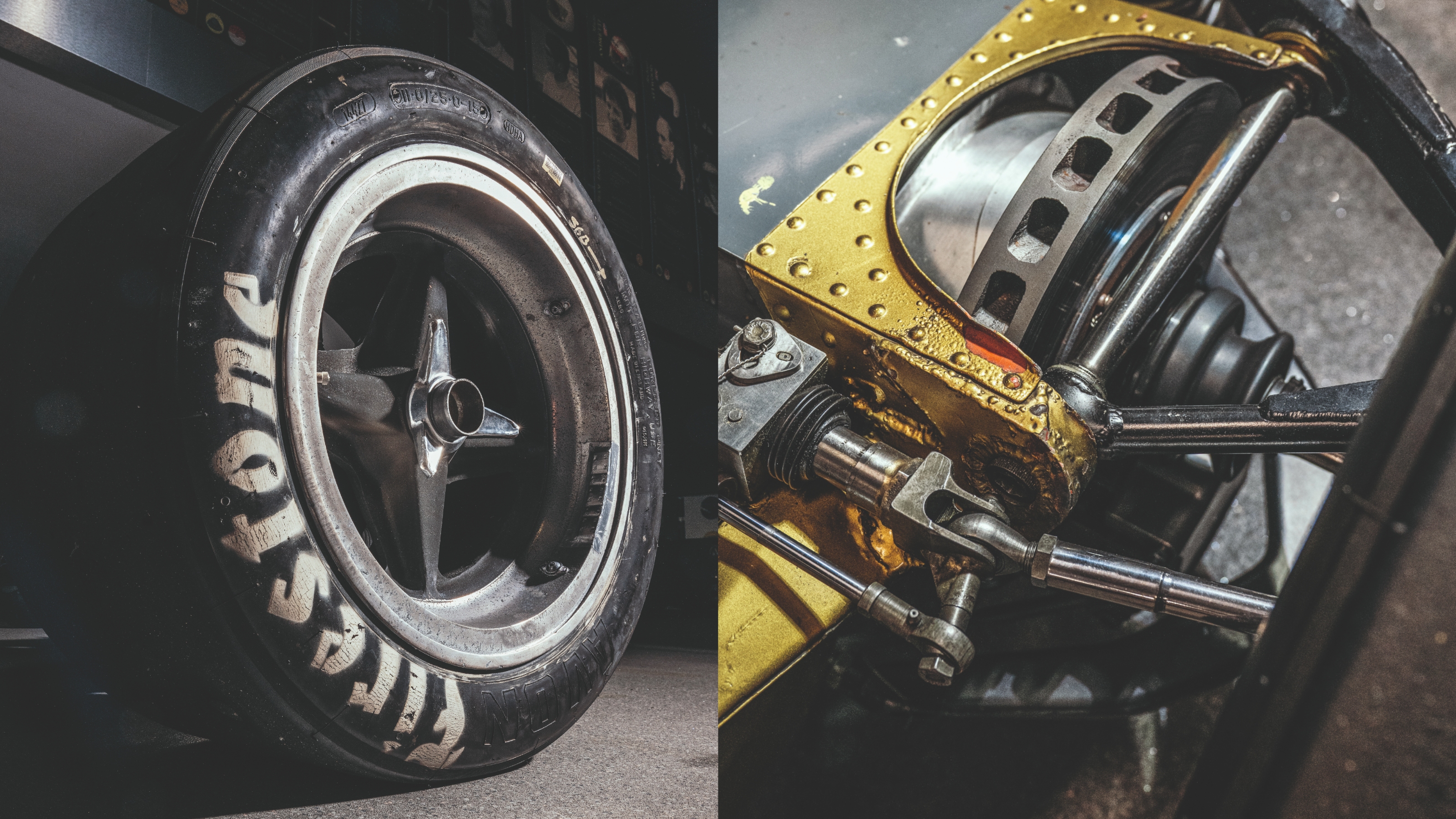 Lotus Type 56B wheel and brake