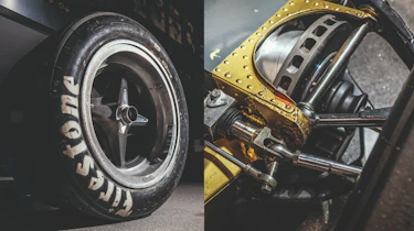 Lotus Type 56B wheel and brake