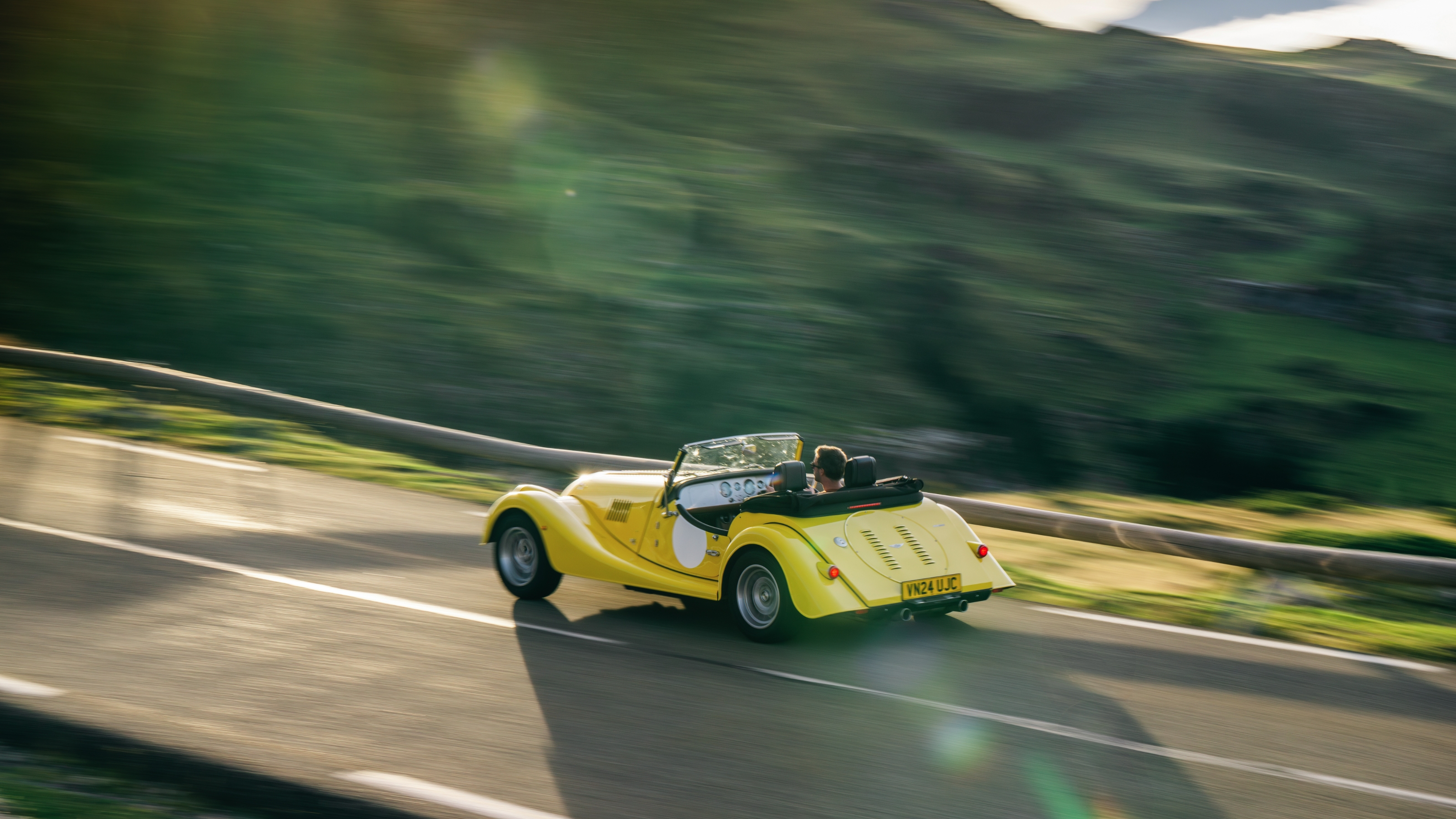 Morgan Plus Four rear