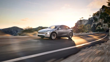 2025 Tesla Model Y front
