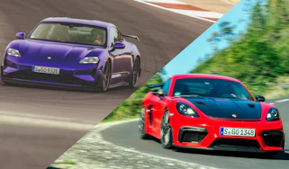 Porsche Taycan Turbo GT and Cayman GT4 RS