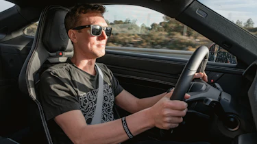 James Taylor driving the 2025 Porsche 911 GT3