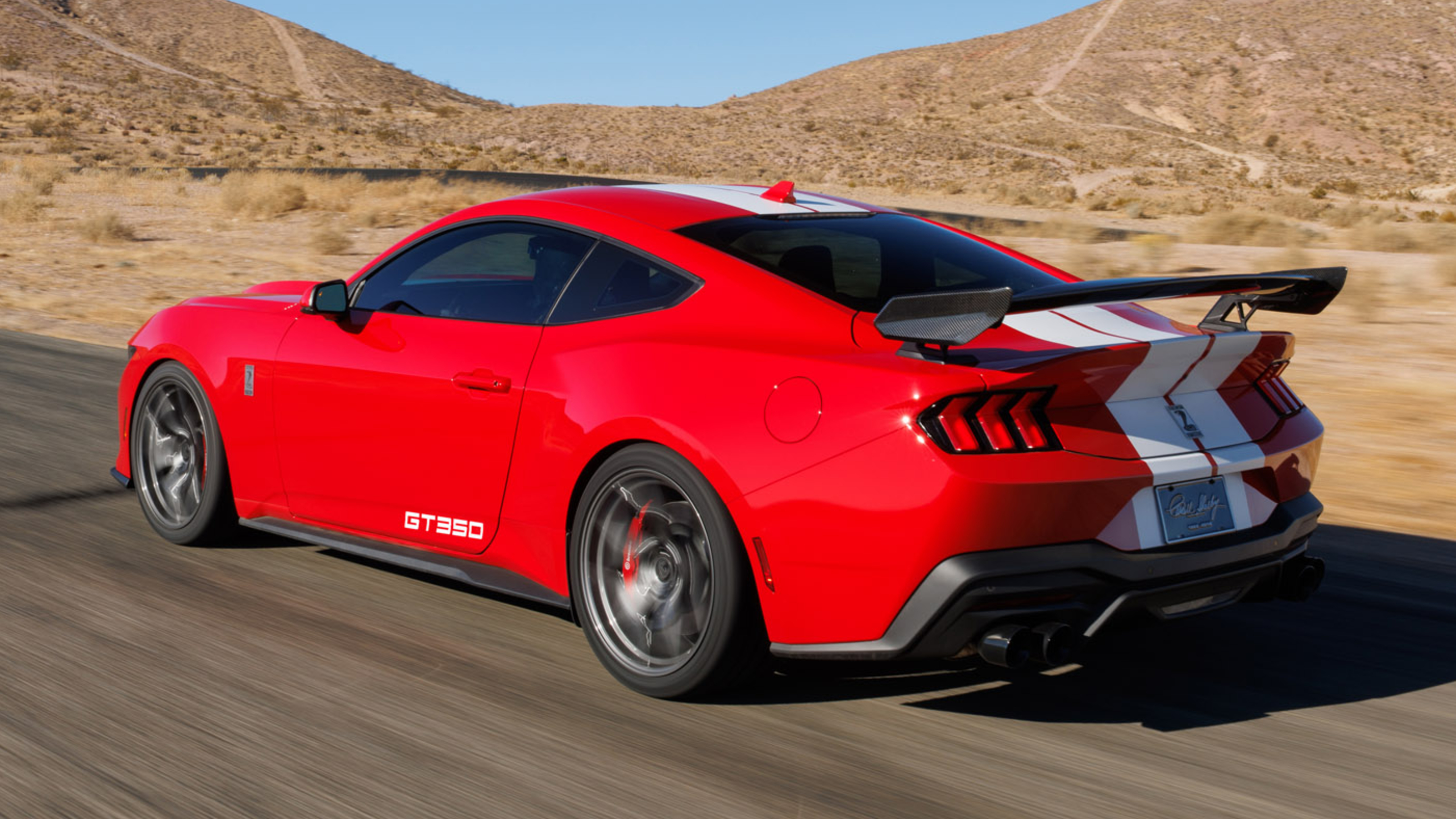 2025 Shelby Mustang GT350 rear