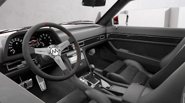 Modena MA-01 Maserati Shamal restomod interior