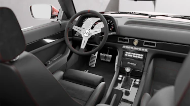 Modena MA-01 Maserati Shamal restomod interior