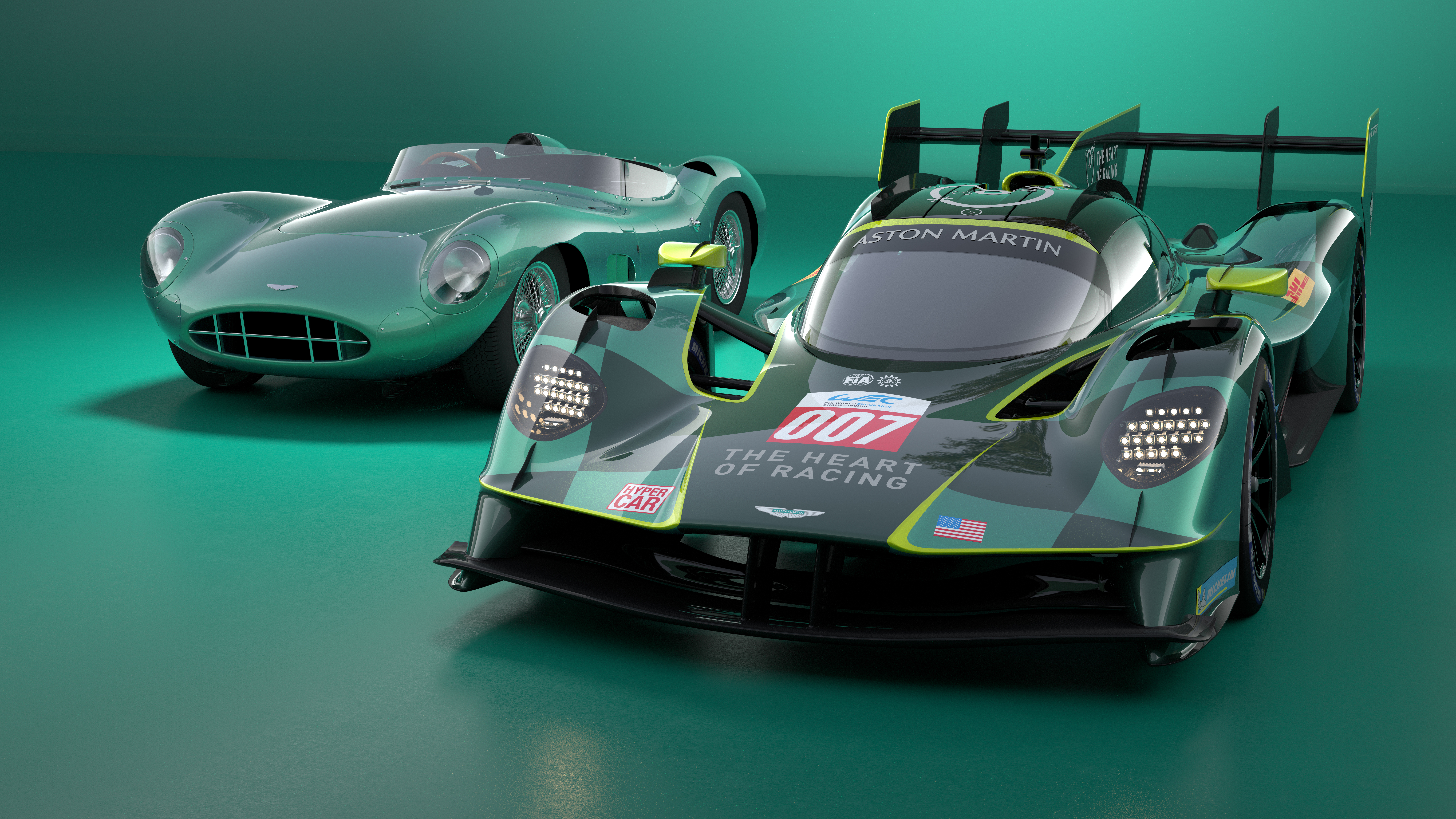 Aston Martin Valkyrie Le Mans car