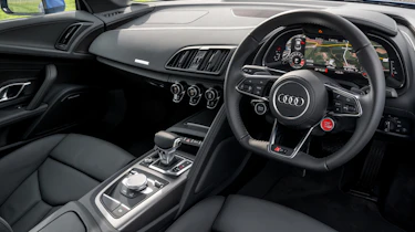 Audi R8 interior