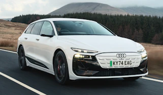Audi S6 e-tron front