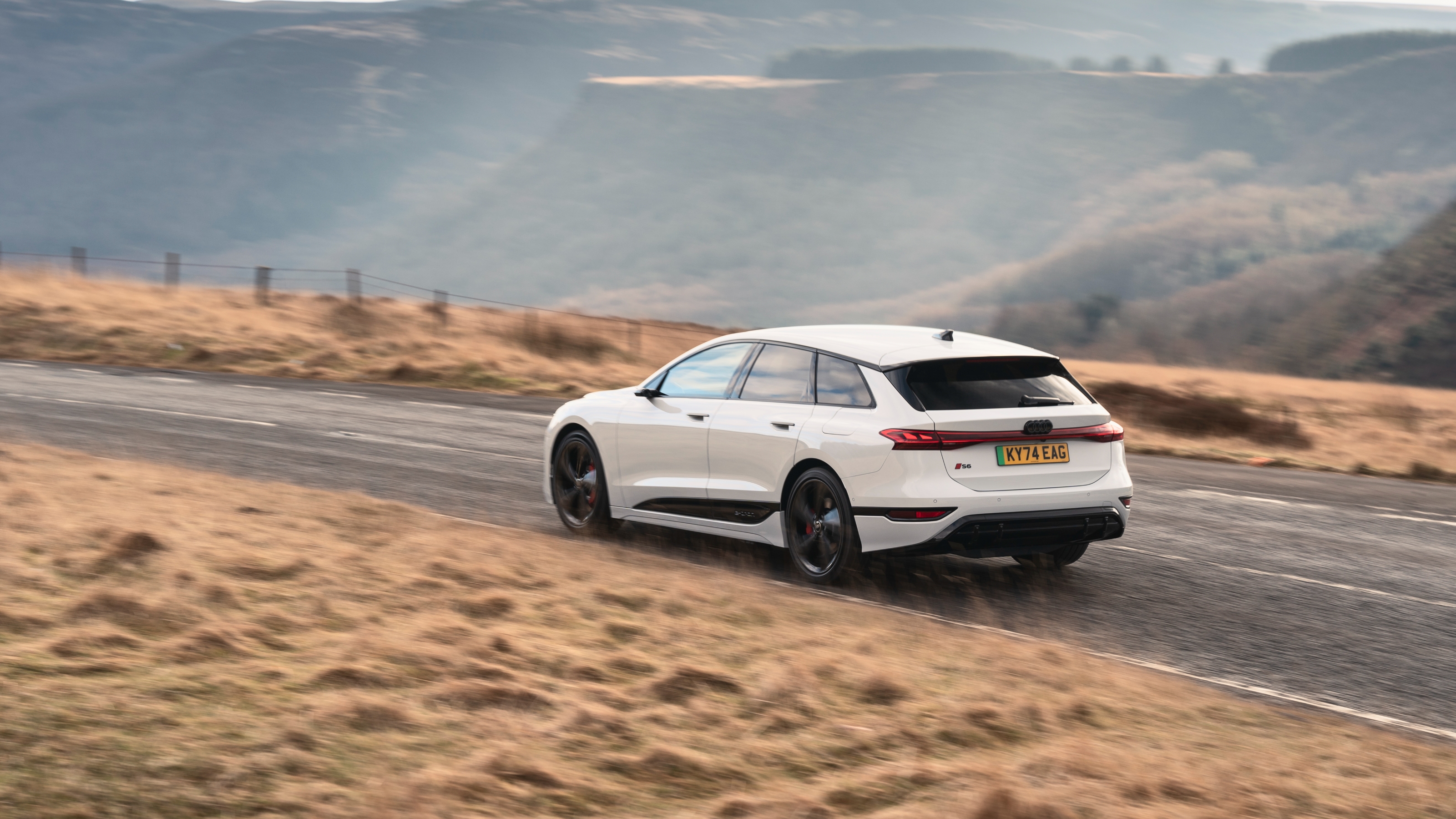 Audi S6 e-tron rear