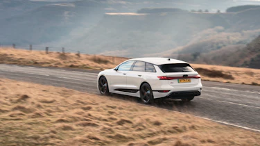Audi S6 e-tron rear