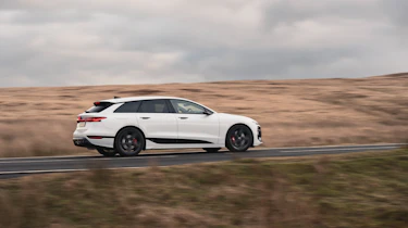 Audi S6 e-tron side