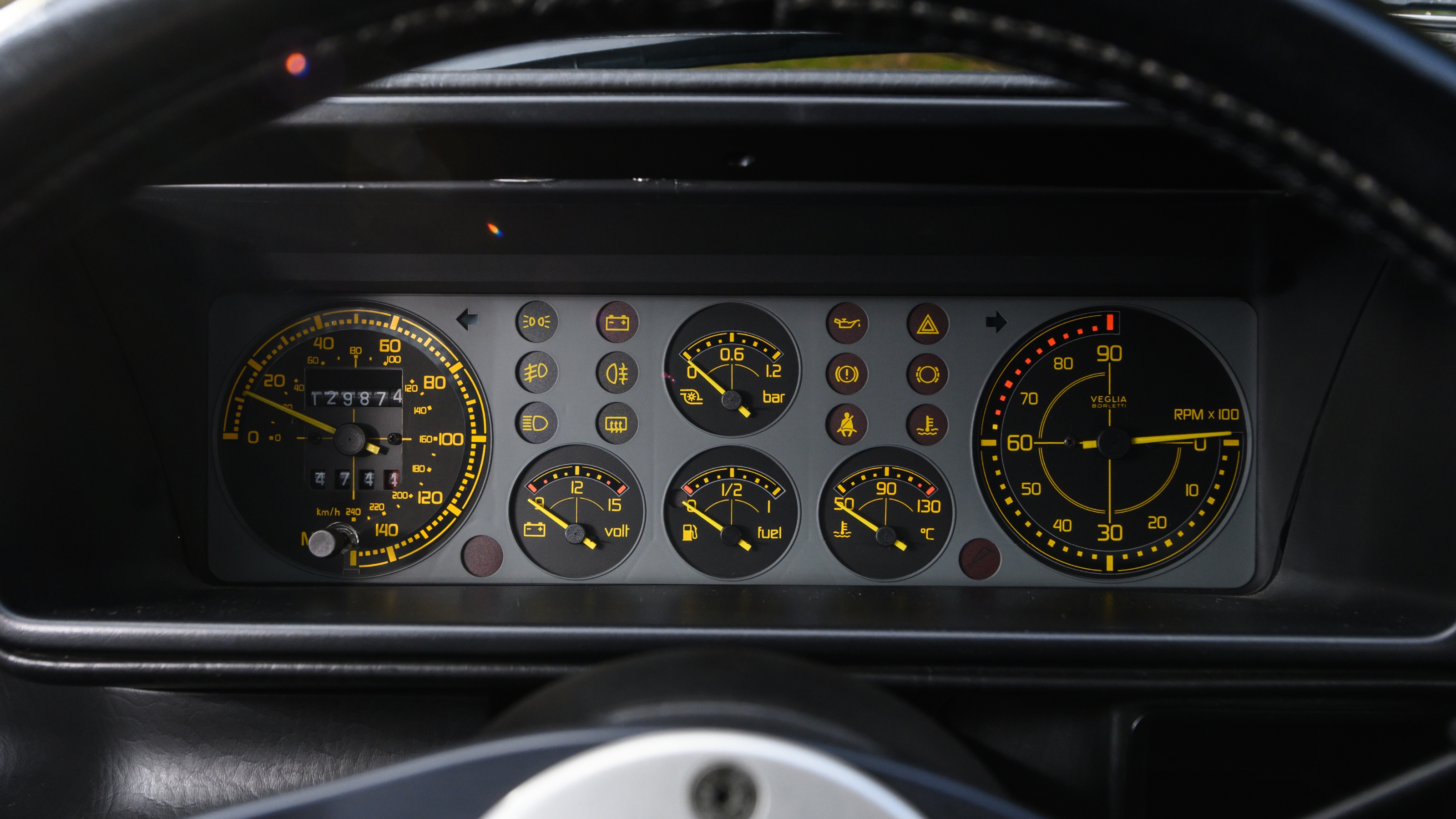 Lancia Delta Integrale interior