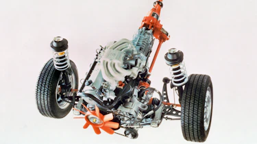 MacPherson strut suspension explained