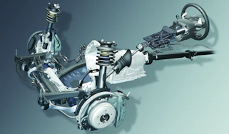 MacPherson strut suspension explained