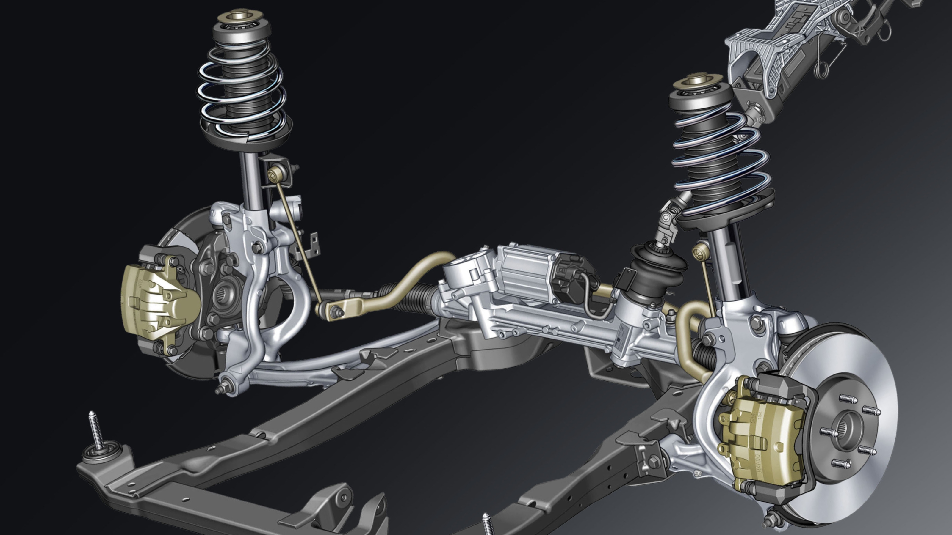 MacPherson strut suspension explained