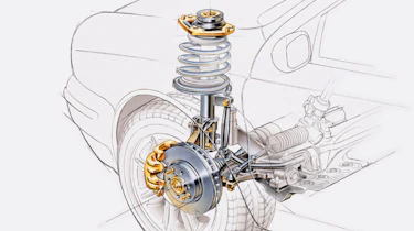 MacPherson strut suspension explained
