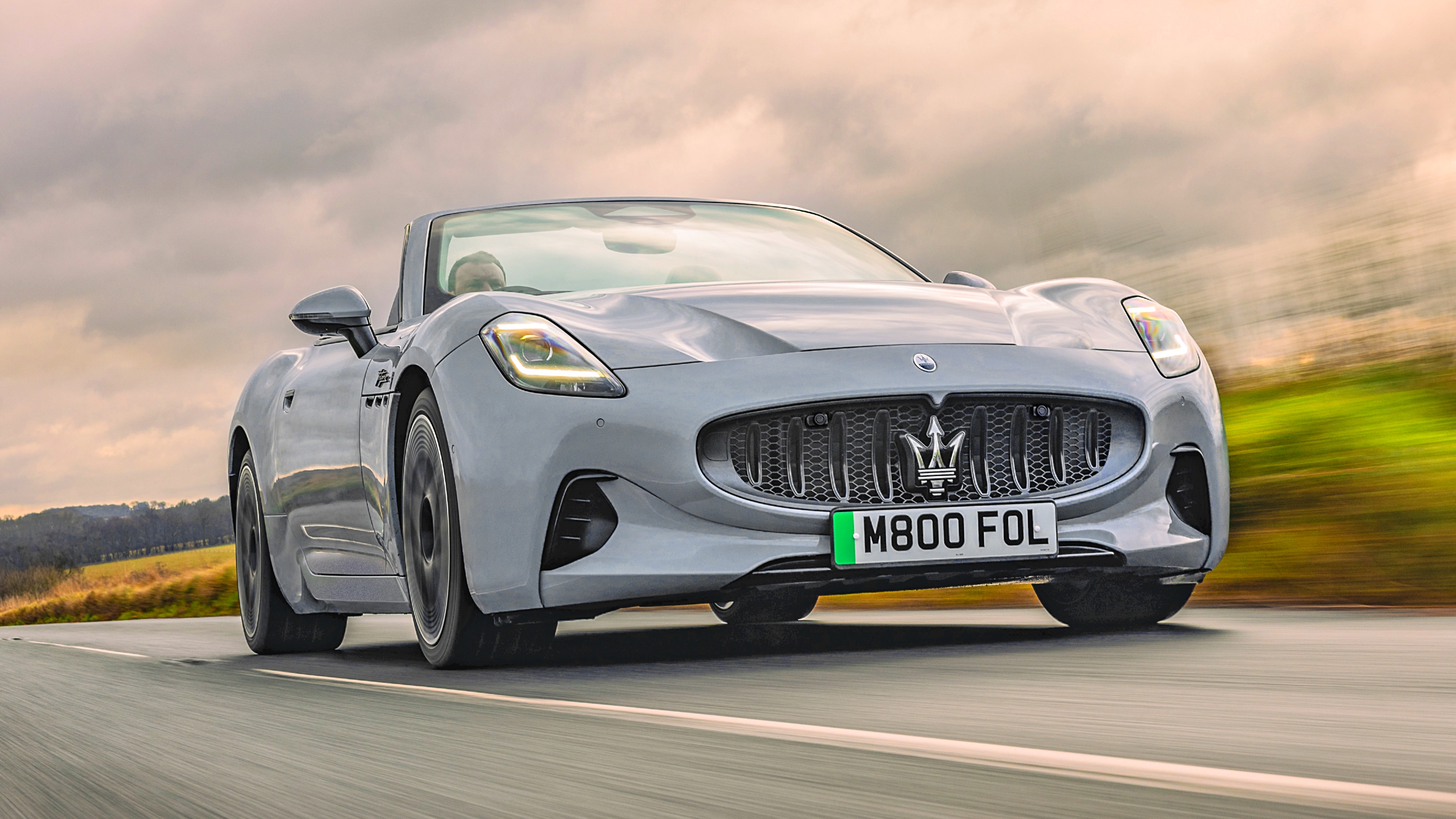 Maserati GranCabrio Folgore front