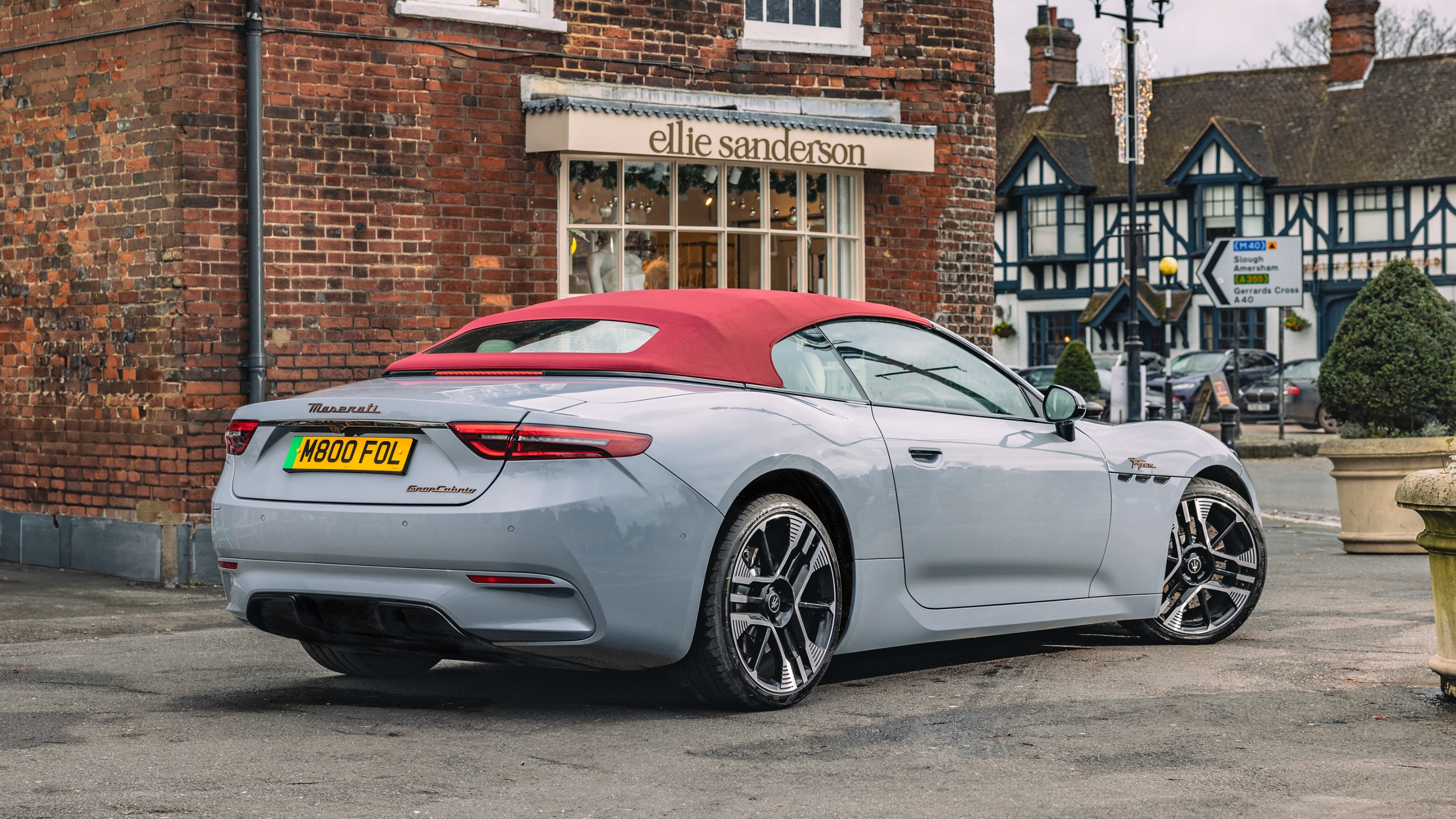 Maserati GranCabrio Folgore rear