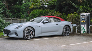 Maserati GranCabrio Folgore charging