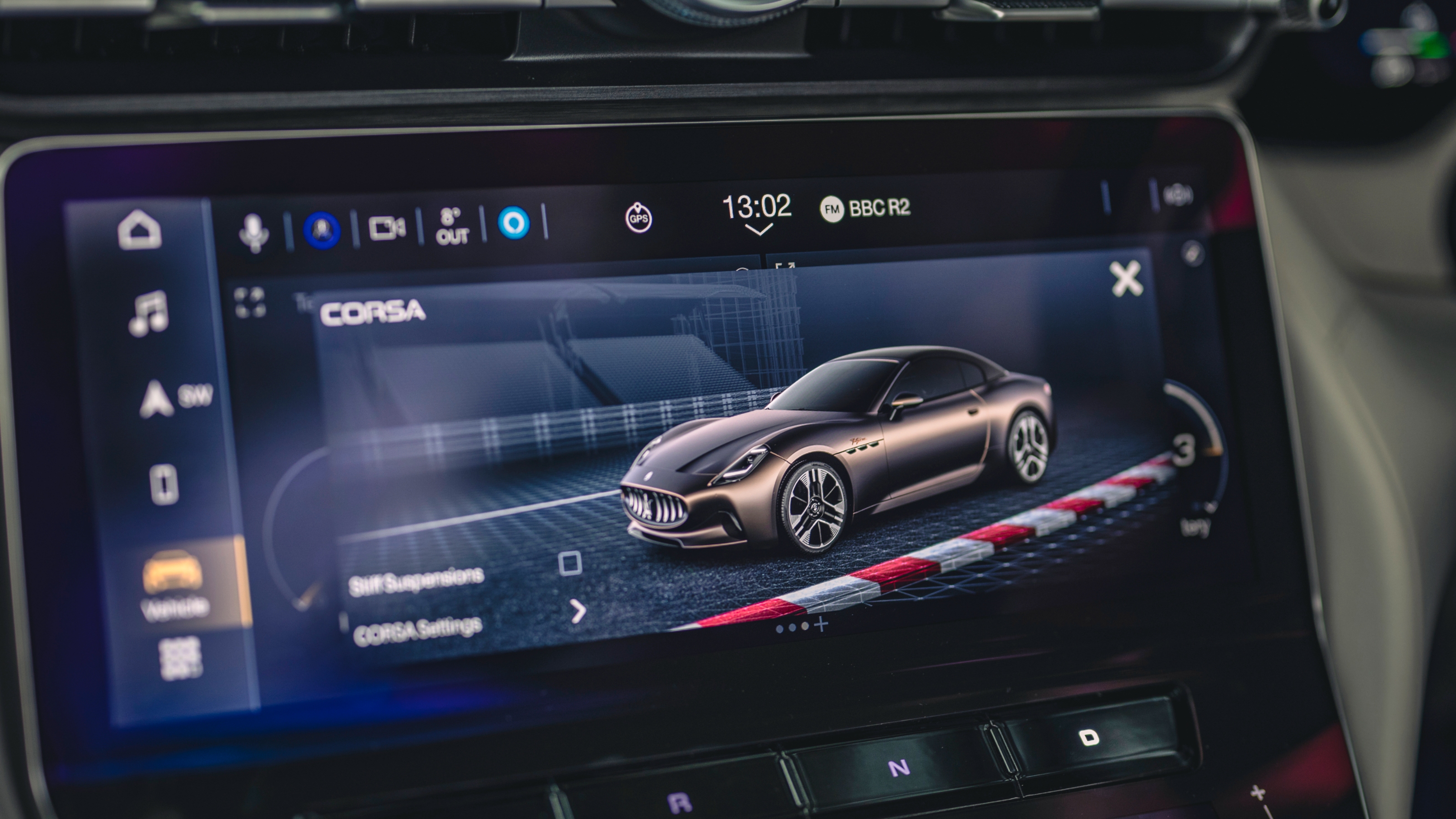 Maserati GranCabrio Folgore interior