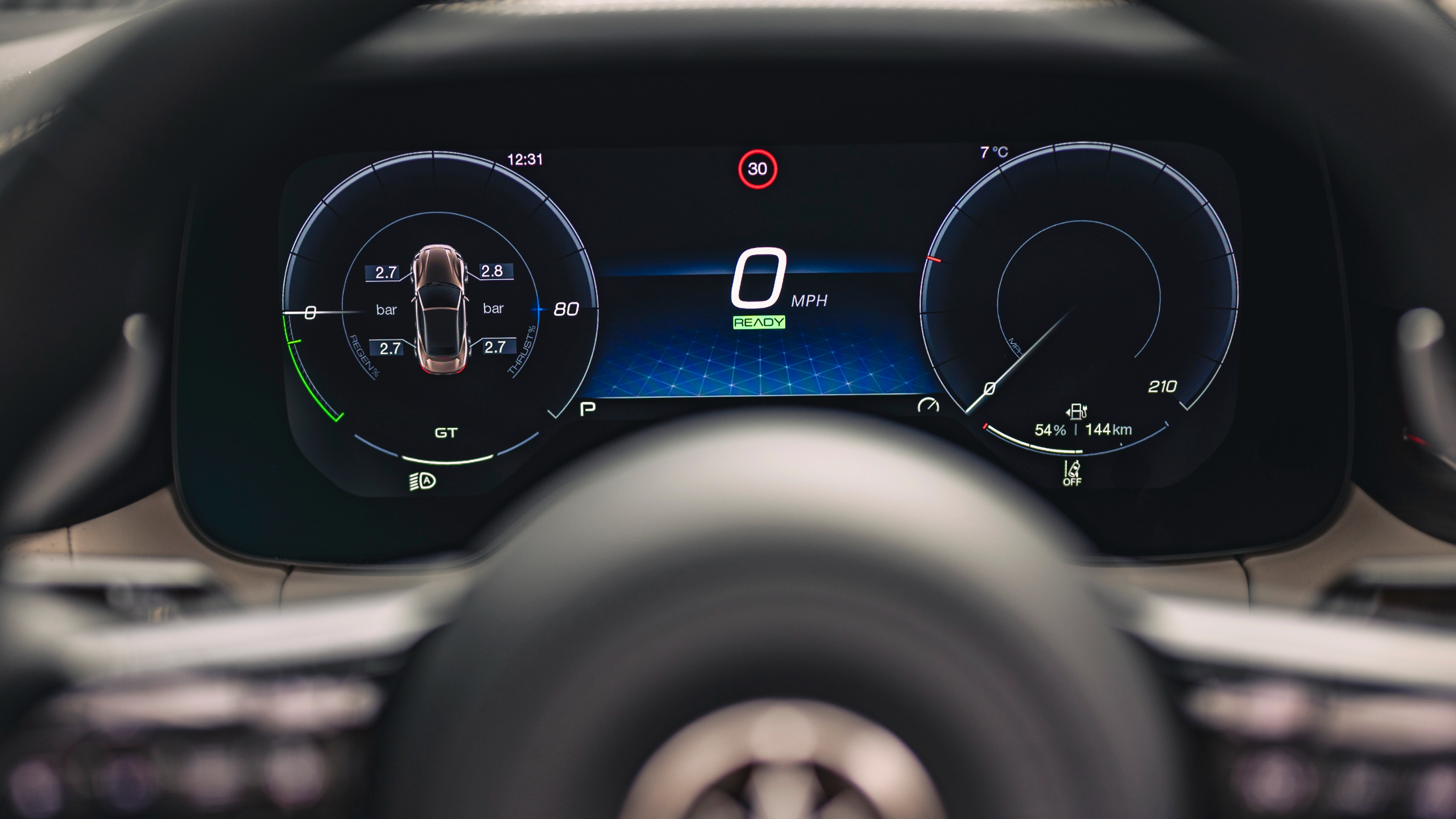 Maserati GranCabrio Folgore interior