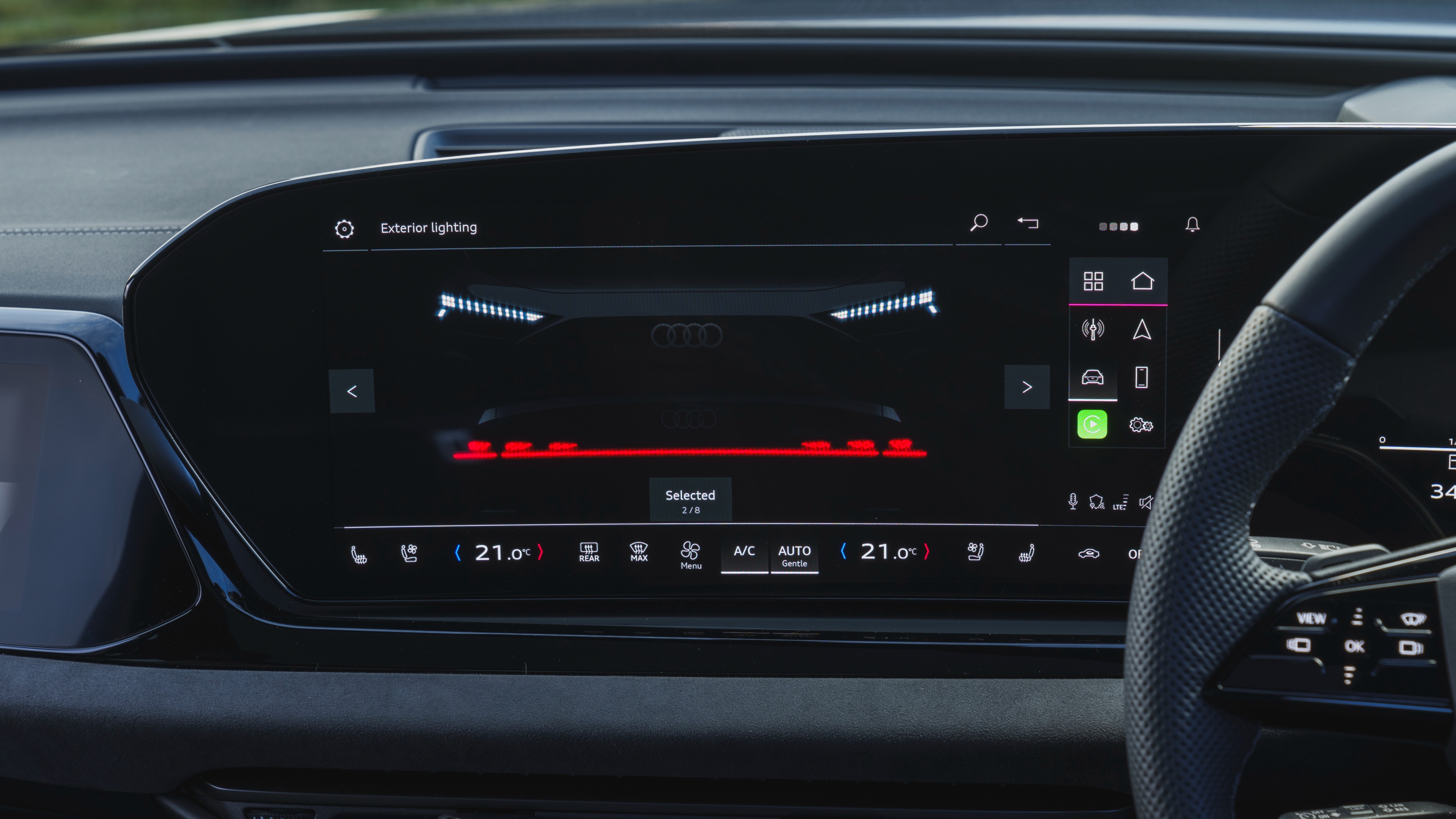 Audi A5 interior