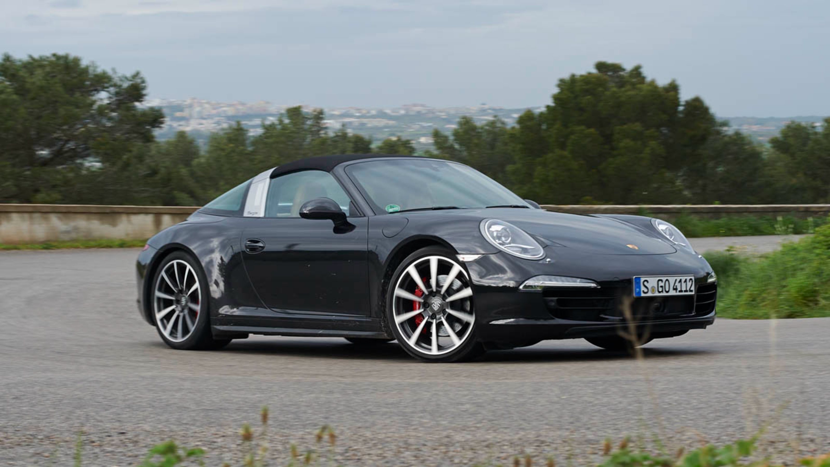 Porsche 991 Targa front