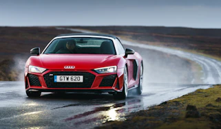 Audi R8 Spyder front