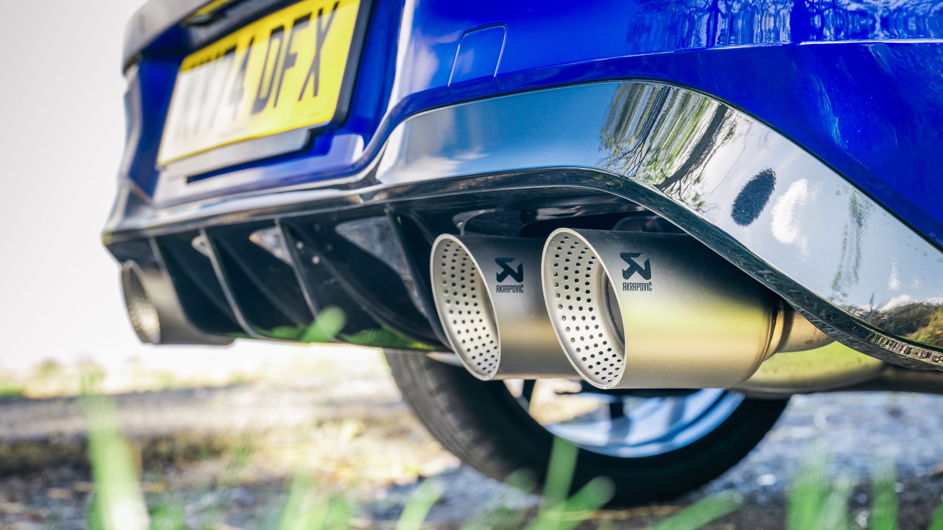 VW Golf R 2025 exhaust