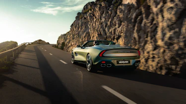 Aston Martin Vanquish Volante rear
