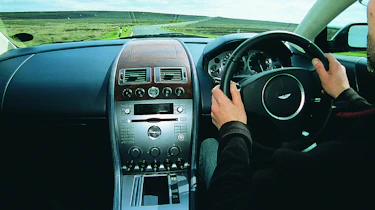 Aston Martin DB9 interior