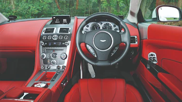 Aston Martin DB9 interior