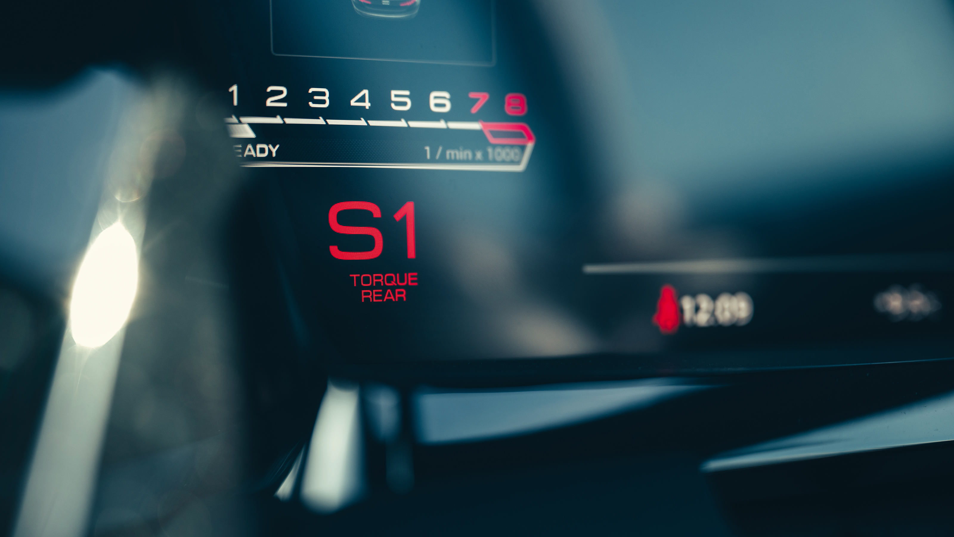 Audi RS3 – dashboard