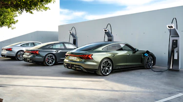 e-tron GT charging