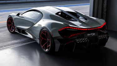 Bugatti Tourbillon Équipe Pur Sang exhausts