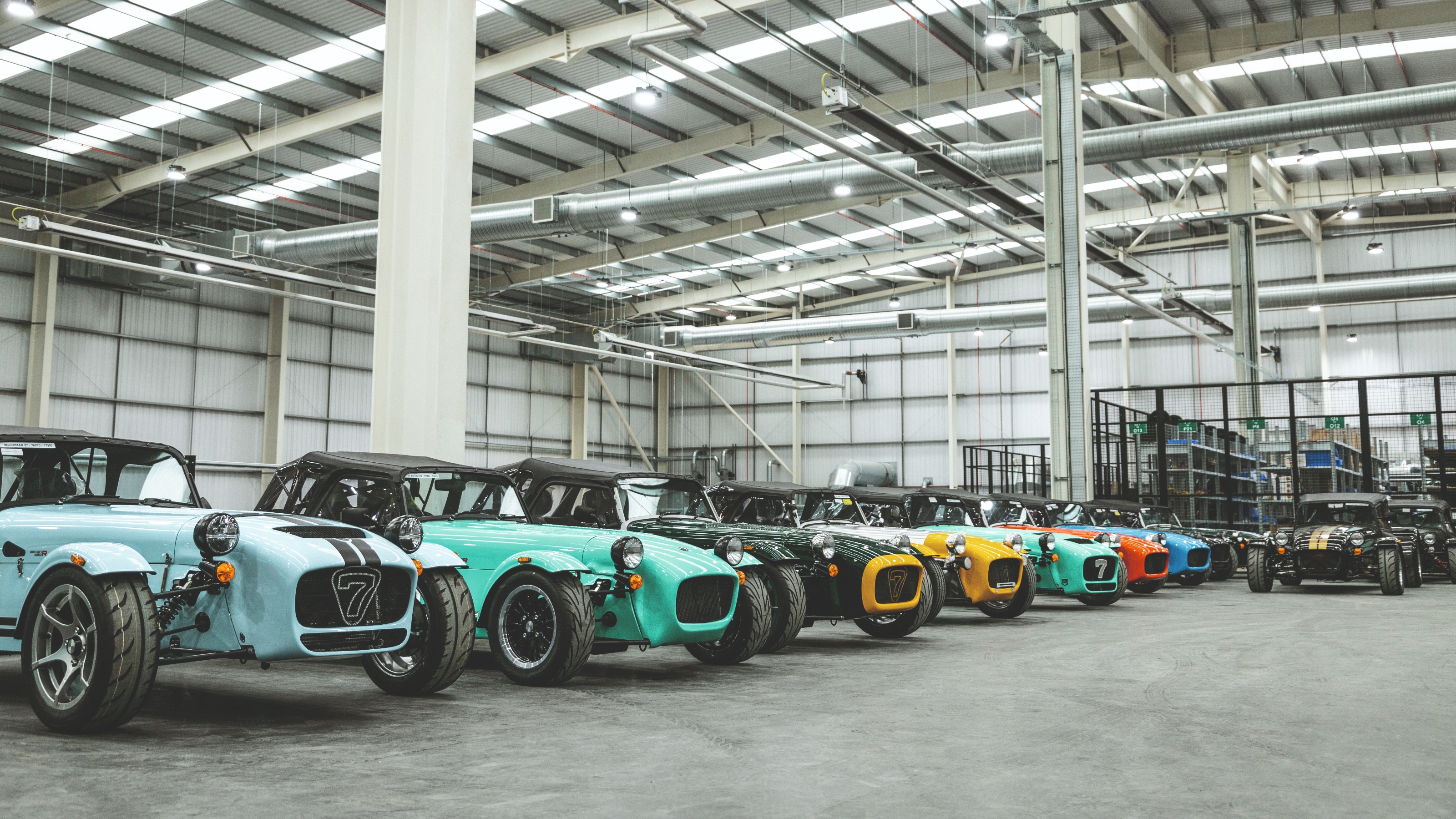 Caterham's new Dartford factory