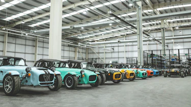 Caterham's new Dartford factory