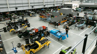 Caterham's new Dartford factory